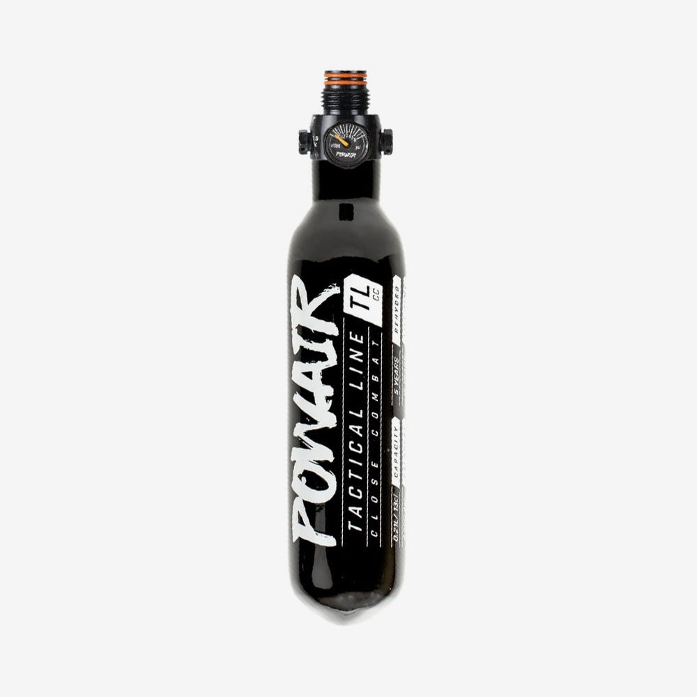 PowAir Tactical Line CC M2 0,21L 13ci 300 Bar HP Flasche inkl. kompaktem PowAir MICROMAX HP Regulator