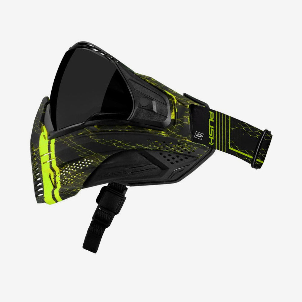 Push Unite Paintball Maske VPR Serie Lime Green