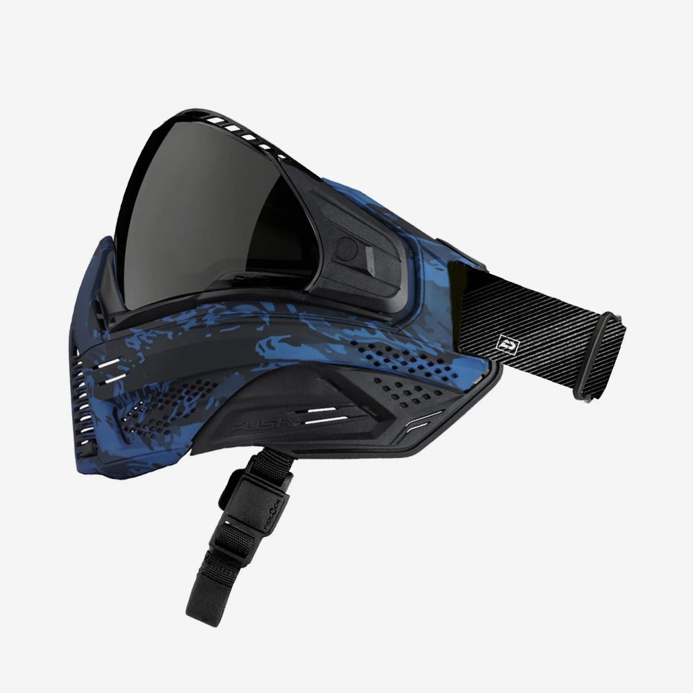 Push Unite Thermal Maske CDG Blue Sapphire Camo