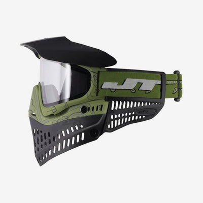 JT Spectra ProFlex LE Thermal Maske Bandana grün