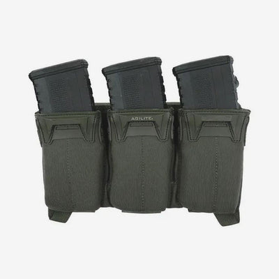 Agilite Pincer Placard Multicaliber Triple Magazine Pouch