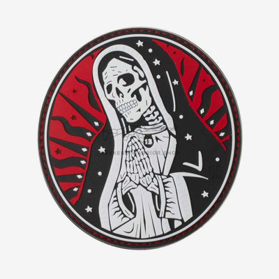 Patch Santa Muerte Red Sky