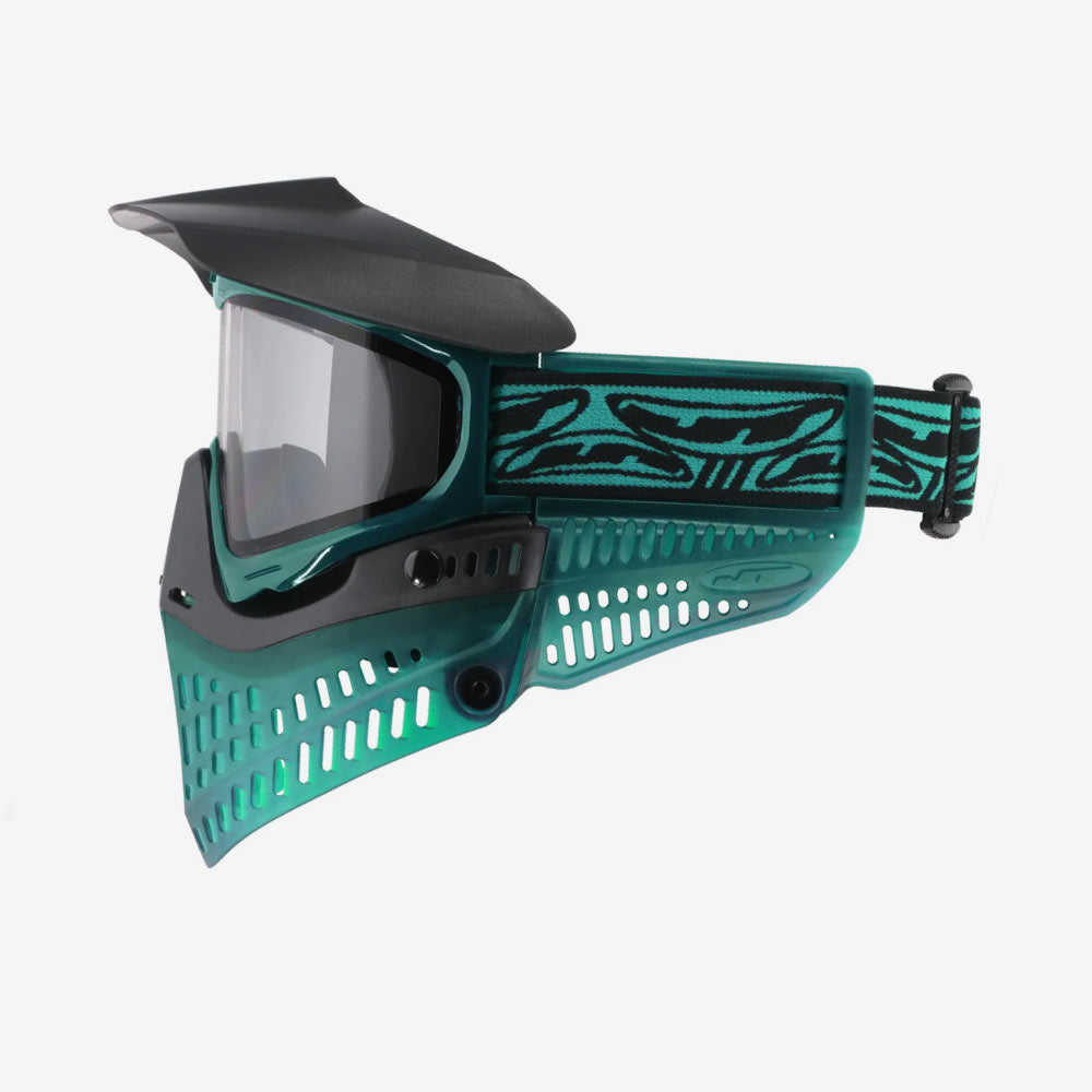 JT Spectra ProFlex SE Ice Serie Thermal Maske Teal inkl. Chrome Lense