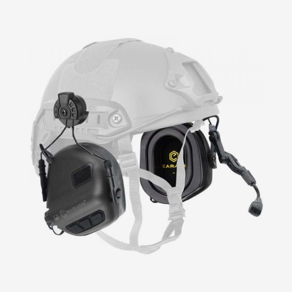 Earmor M32H Plus activer Gehörschutz/Headset für Helme mit ARC Rail