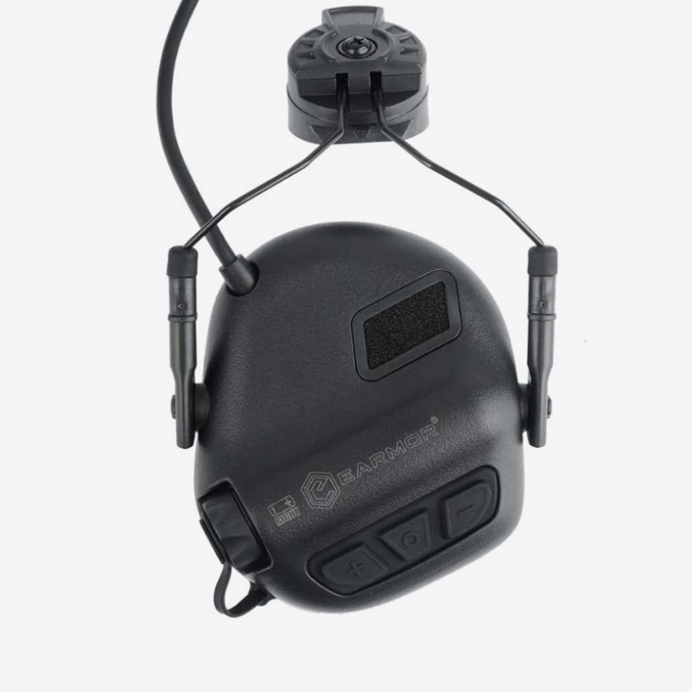Earmor M32H Plus activer Gehörschutz/Headset für Helme mit ARC Rail
