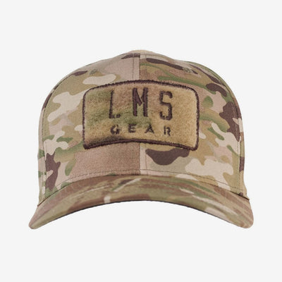 LMSGear Tactical Cap Classic FlexFit LMSGear Logo Velcro Multicam