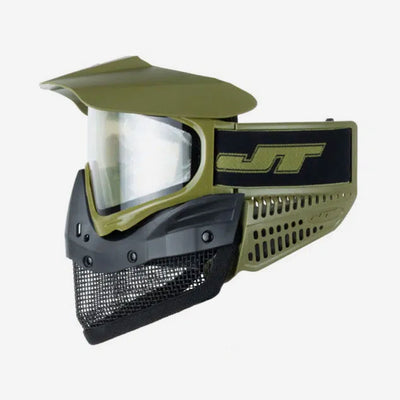 JT Tactical Paintball & Airsoft Maske Gitter Mesh Termal oliv/schwarz