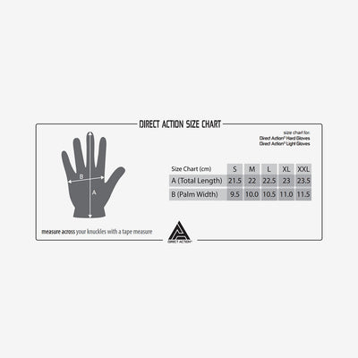 Direct Action Hard Gloves Handschuhe Schwarz
