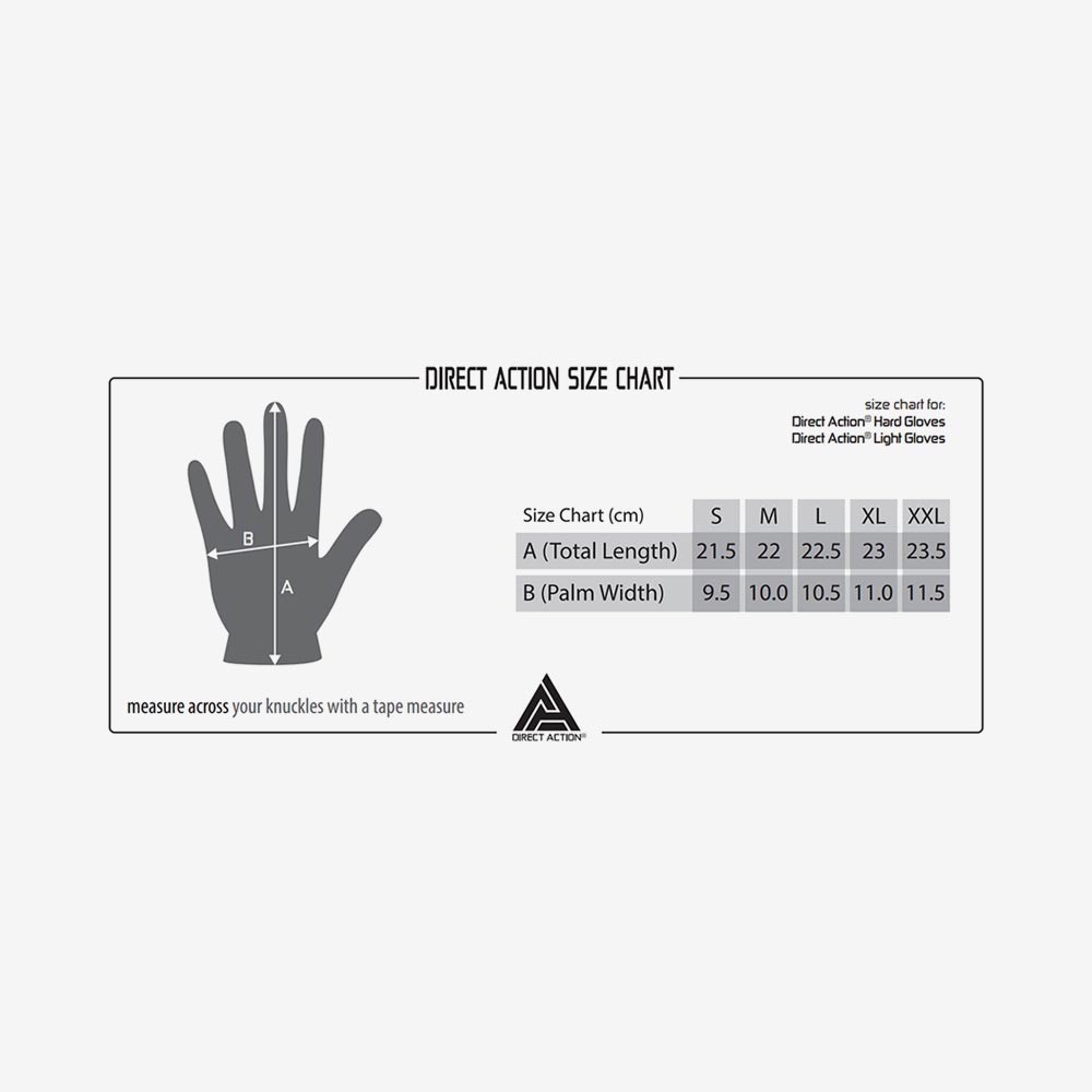 Direct Action Hard Gloves Handschuhe Coyote