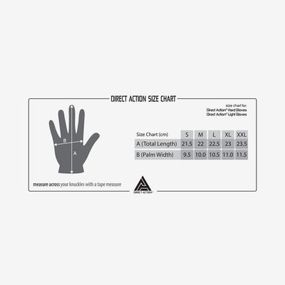 Direct Action Light Gloves Handschuhe Schwarz