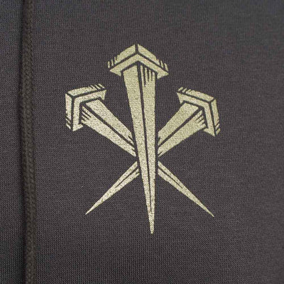 LMSGear Hoodie Logo Nails schwarz