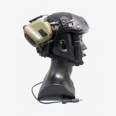 Earmor M32H MOD4 activer Gehörschutz/Headset für Helme mit ARC Rails