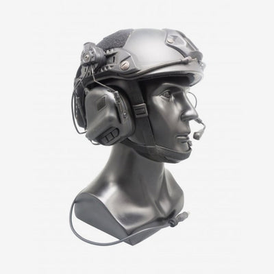 Earmor M32H MOD4 activer Gehörschutz/Headset für Helme mit ARC Rails