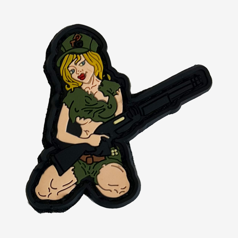 Patch Gun Lady PVC