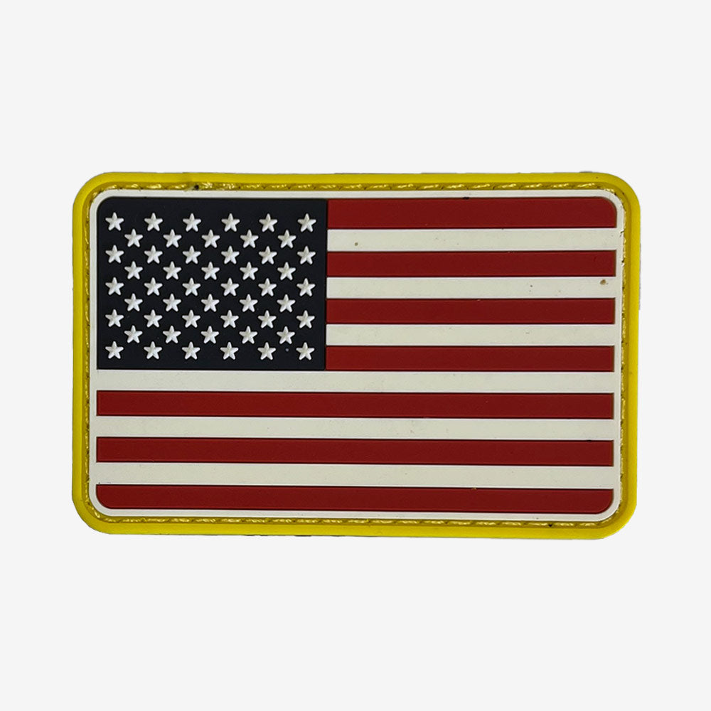 Patch Flagge USA PVC