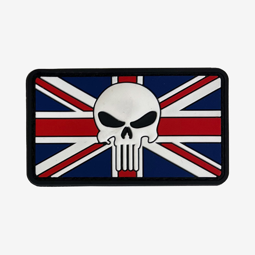 Patch Flagge England Punisher PVC