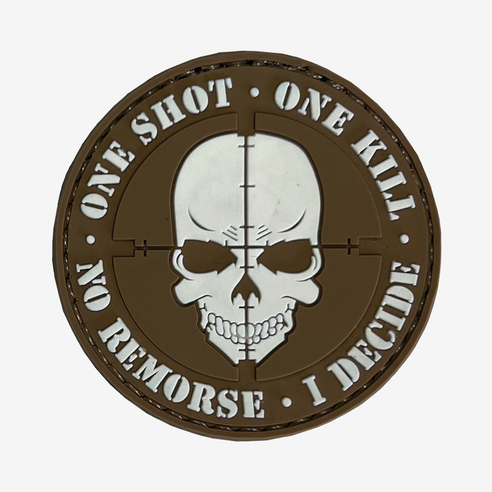 Patch One Shot One brown PVC