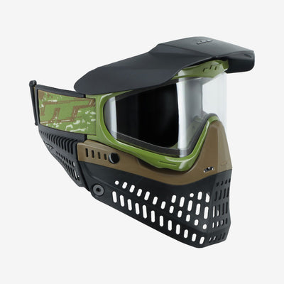 JT Specta Proflex SE Thermalmaske olive/braun