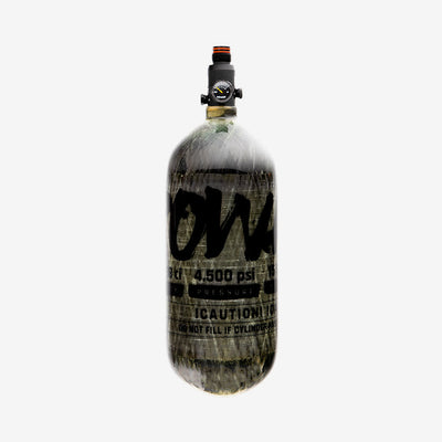 PowAir Carbon Series 1,5L 88ci 300 Bar HP Flasche inkl. Regulator